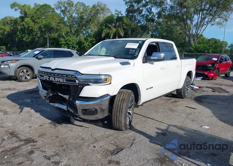 2025 Ram 1500 Limited Longhorn 4X4 5'7 Box z USA, uszkodzony, nr VIN 1C6SRFHP7SN610025